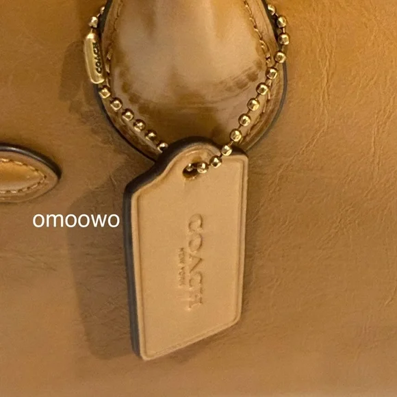 Coach Empire Carryall Bag 34 Brass/ Honey Brown Color - Picture 10 of 10